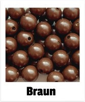 Holzperlen 16mm braun